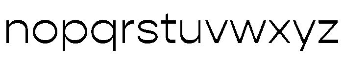 Gopher Light Font LOWERCASE