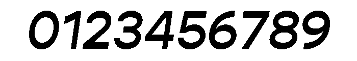 Gopher Medium Italic Font OTHER CHARS