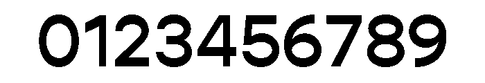 Gopher Medium Font OTHER CHARS