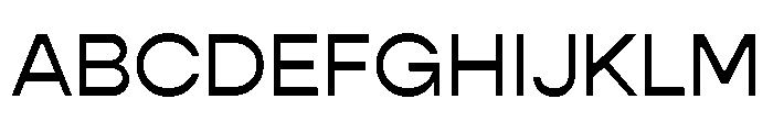 Gopher Regular Font UPPERCASE