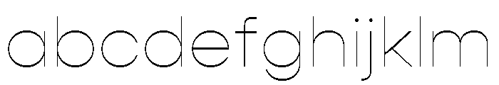 Gopher Text Hairline FONT