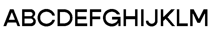Gopher Text Medium Font UPPERCASE