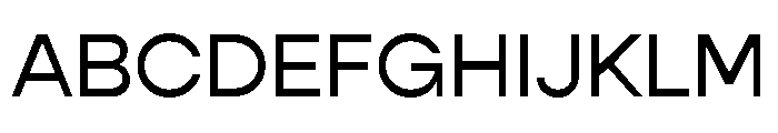 Gopher Text Regular Font UPPERCASE