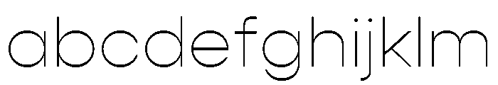 Gopher Text Thin FONT
