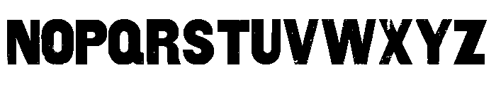 Goshen Regular Font UPPERCASE