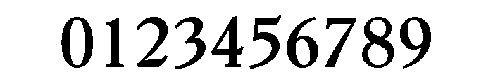Goudy 38 Bold Font OTHER CHARS