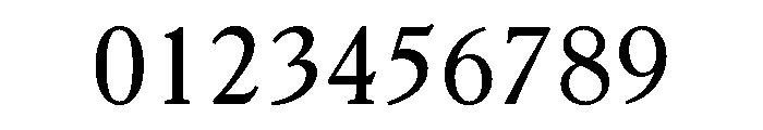 Goudy 38 Book Font OTHER CHARS