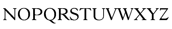 Goudy 38 Book Font UPPERCASE
