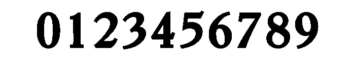 Goudy 38 Extra Bold Font OTHER CHARS