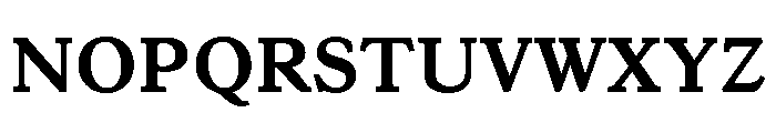 Goudy 38 Extra Bold Font UPPERCASE