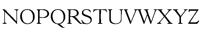 Goudy 38 Light Font UPPERCASE