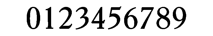Goudy 38 Medium Font OTHER CHARS