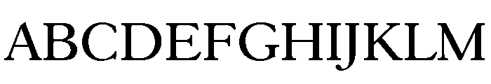 Goudy 38 Medium Font UPPERCASE
