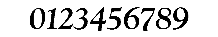 Goudy Cursive Bold Italic Font OTHER CHARS