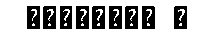 Goudy Extras Regular Font OTHER CHARS