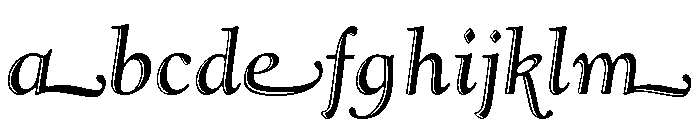Goudy Handtooled Cursive FONT