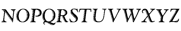 Goudy Handtooled Regular Italic Font UPPERCASE