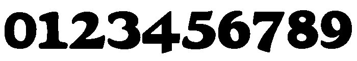 Goudy Heavyface Regular Font OTHER CHARS