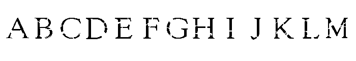 Goudy Initials Fill Font UPPERCASE