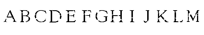 Goudy Initials Fill FONT