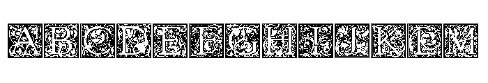Goudy Initials Regular FONT