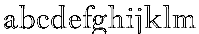 Goudy Open Regular FONT