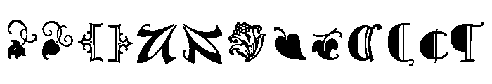 Goudy Ornaments FONT