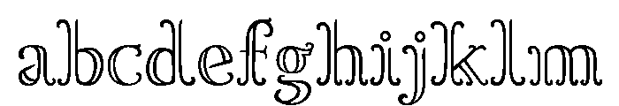 Goudy Ornate Regular FONT