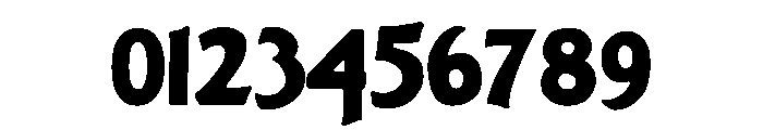 Goudy Sans Bold Font OTHER CHARS
