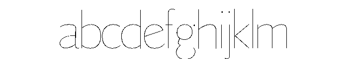Goudy Sans Hairline FONT