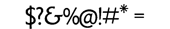 Goudy Sans Light Font OTHER CHARS