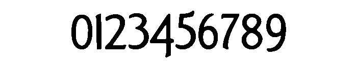 Goudy Sans Regular Font OTHER CHARS