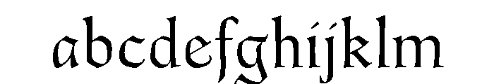 Goudy Thirty Regular FONT