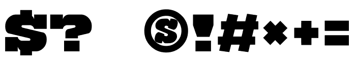 gomarice katamari serif Font OTHER CHARS