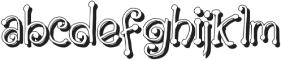 GP_LeonardoShadow Regular otf (400) Font UPPERCASE