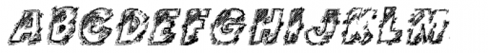 GPRecycling Italic Font UPPERCASE