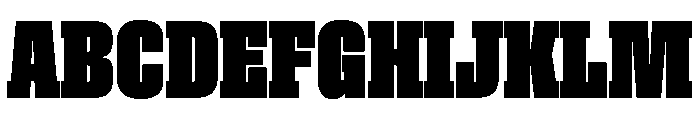 Grante Extra Bold Font UPPERCASE
