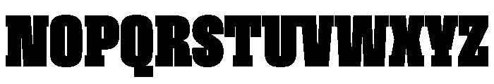 Grante Extra Bold Font UPPERCASE