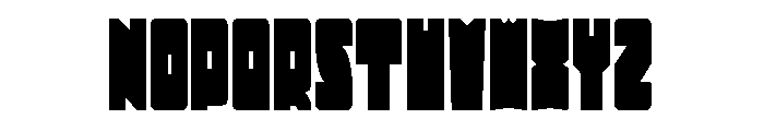 Grante Regular Font UPPERCASE