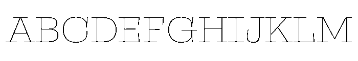 Grappa Variable Extra Light Font UPPERCASE