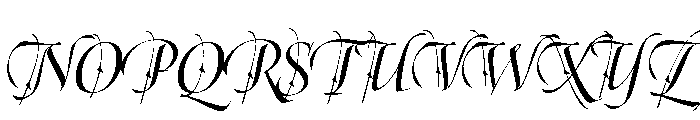 Gratia Bold Font UPPERCASE