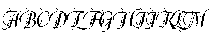 Gratia Extra Bold Font UPPERCASE