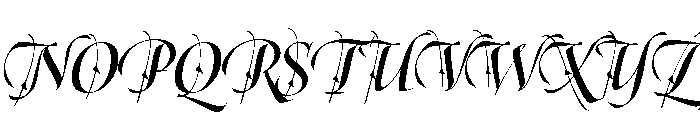 Gratia Extra Bold Font UPPERCASE