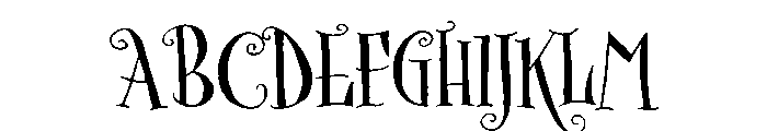 Gratia Heavy Font UPPERCASE