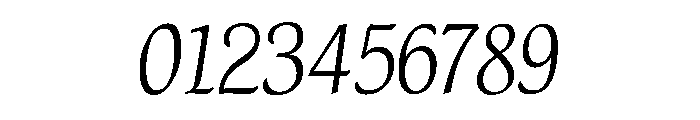 Gratia Light Font OTHER CHARS