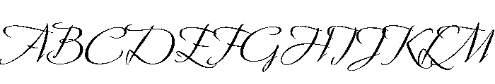 Gratia Medium Font UPPERCASE