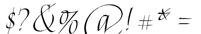 Gratia Regular Font OTHER CHARS