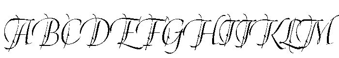 Gratia Regular Font UPPERCASE