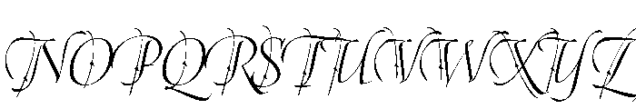 Gratia Regular Font UPPERCASE