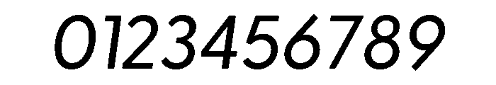 Gravita Geo Variable Medium Italic Font OTHER CHARS